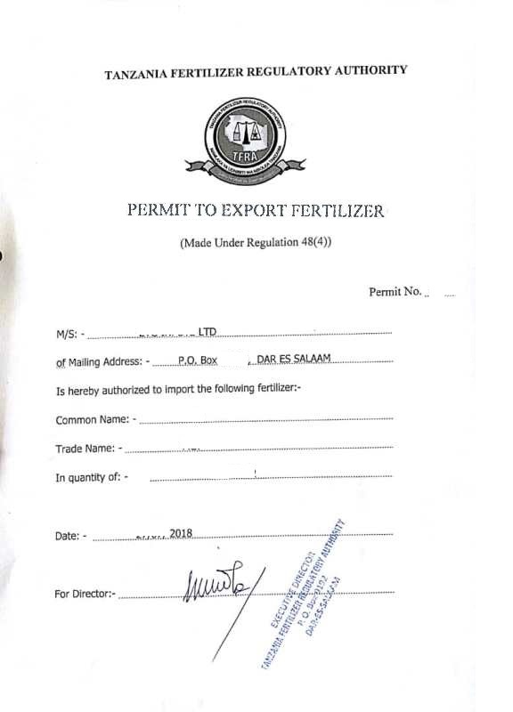 Tanzania Trade Portal